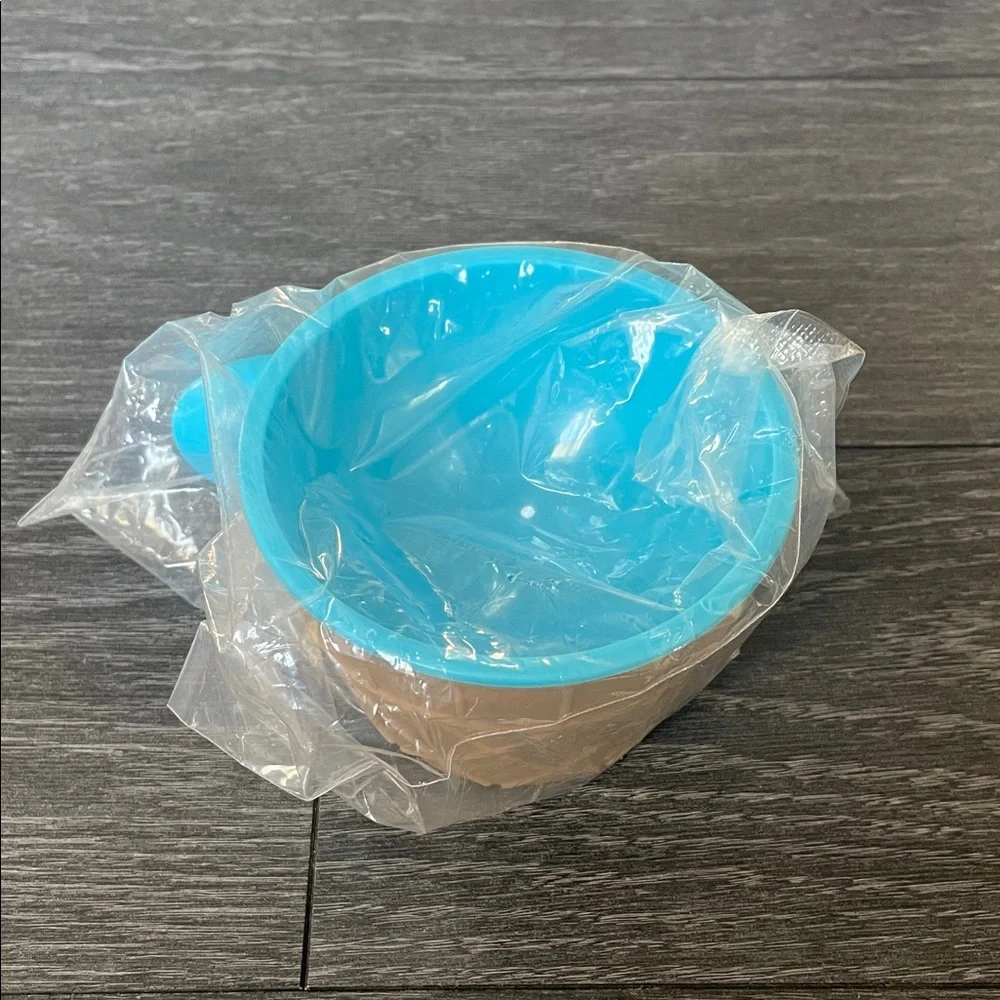 Vibrant Ice Cream Bowl and Spoon Set